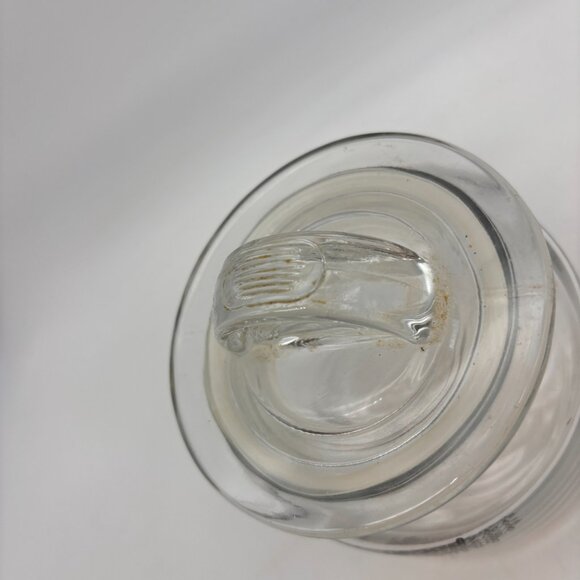 Vintage Bellsouth The Real Yellow Pages Retro Clear Small Desktop Jar with Lid - Picture 9 of 16
